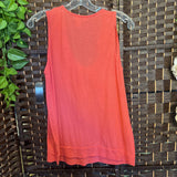 DKNY,Coral,XL,Sleeveless Top