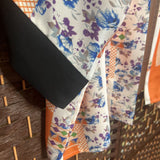 Duster,Orng Blu ,XL,Print