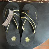 New Balance,Black,Sm/Med,Thong Sandals
