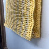 Universal Thread,Yellow, Woven Straw Bag