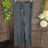 Ambiance Apparel,Bl/Wh,2X,Striped Pants