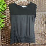 Calvin Klein,Black,Small,Sleeveless Top