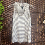 WHBM,Cr/Bl,XXS,Striped Top