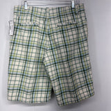 Aeropostale,Green+,32,Plaid Shorts