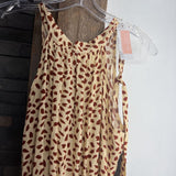 C+D+M,Br/Tan,Small,Halter Dress