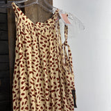 C+D+M,Br/Tan,Small,Halter Dress