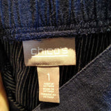 Chicos,Navy/Wh,1,Pin Stripe Pant