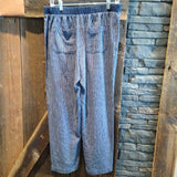 Chicos,Navy/Wh,1,Pin Stripe Pant