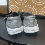 HEY DUDE,Slvr Blk ,6,Sparkle