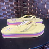 SO,Yellow,6,Flip Flops