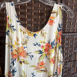Rose + Olive,Cream+,XL,Floral Top