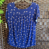 Juicy Couture,Blue/pink,Large,Flamingo Top
