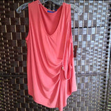 Apt 9,Orange,Medium,Sleeveless Top