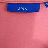 Apt 9,Orange,Medium,Sleeveless Top