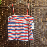 Old Navy Active,RWB,10,Stripe Tank