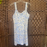 SO,Blu Wht,XL,Flr Tank