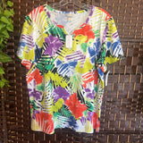 Christopher & Banks,Multi ,XL,Flrl V