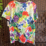 Christopher & Banks,Multi ,XL,Flrl V