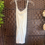 Bobbie Brooks,Wht,L,Lace Romper