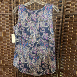 PAISLEY,BluPrp,Medium,Tank Top