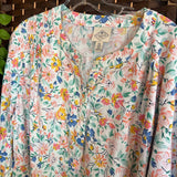 St. Johns Bay,Multi,XXL,Button Front Top
