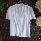 KNOX ROSE,Wht ,S,Cut Out