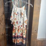 Blue Rain,Multi,Medium,Floral Romper
