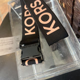 KORS,Black/Pink,Small,Belt