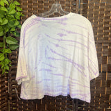 Pink,Prple Wht ,L,Tie Dyed