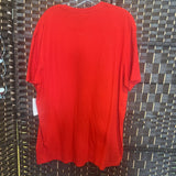 PEANUTS,Red/Wh,XL,Tee