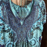 Apt 9,Blu Turq ,1XL,V Beads