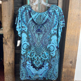 Apt 9,Blu Turq ,1XL,V Beads