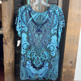 Apt 9,Blu Turq ,1XL,V Beads