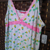 5 More Minutes,Wht Pnk,L,Nighty Pineapples