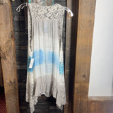 Elsie & Joey,Blu Gry ,L,Lace tank