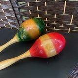 Brown+,2 Pc,Mexican Maracas