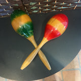 Brown+,2 Pc,Mexican Maracas
