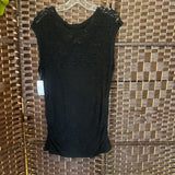 INC,Black,Large,Lace Top
