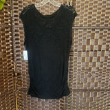 INC,Black,Large,Lace Top