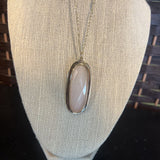 STONE,Pnk Gld, Oval