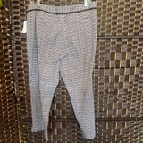 Jacklyn Smith,Brn Wht ,12,Print Capri