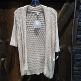 Croft & Barrow,Tan ,M,Cardi Sweater