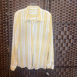Maurice,Ylw Wht,XL,Stripe Blouse