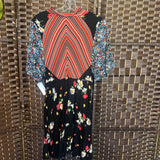 Free People,Multi,10,V-Neck Collared Dress