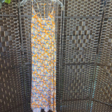 Antibes Blanc,Orange,Small,Sundress