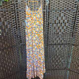 Antibes Blanc,Orange,Small,Sundress
