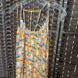 Antibes Blanc,Orange,Small,Sundress
