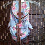 SM NEW YORK,Gray+, Floral Backpack