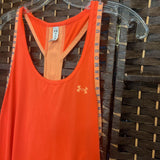 Under Amour,Orange ,Small,Athletic Tank