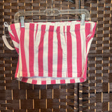 TOMMY HILFIGER,Pnk Wht ,L,Stripe Tube Top